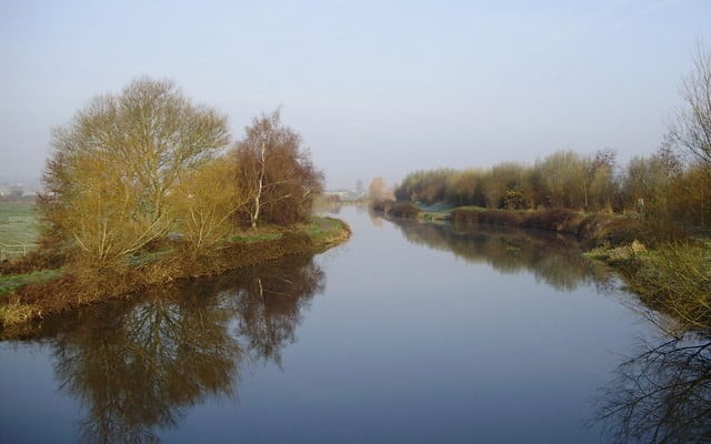 Photo of the Exeter Ship Canal at Countess Wear