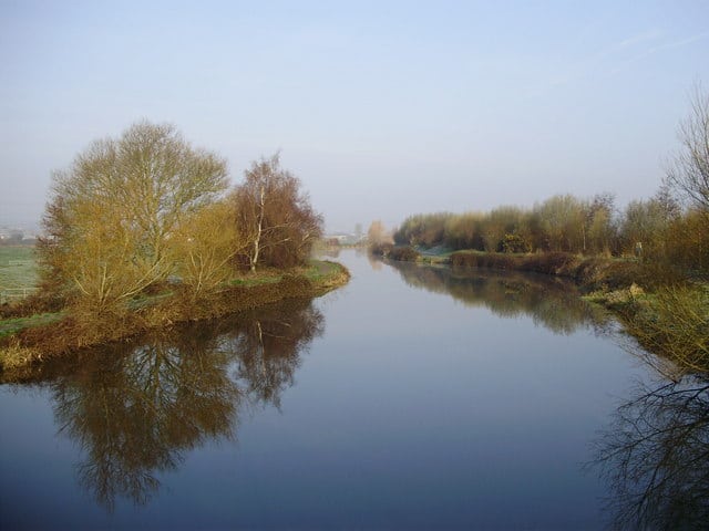 Photo of the Exeter Ship Canal at Countess Wear