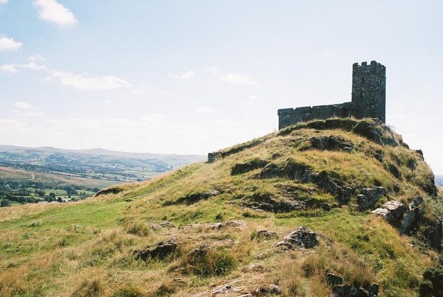 Photo of South Brentor Church on top of the tor at Brent Tor, Dartmoor