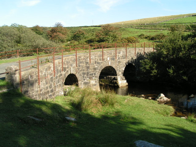 Photo of a bridge over a river at Merrivale