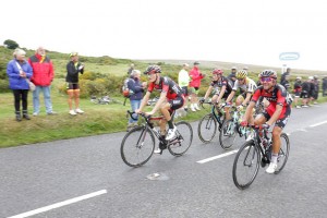 Tour of Britain at Haytor: Copyright Devon County Council